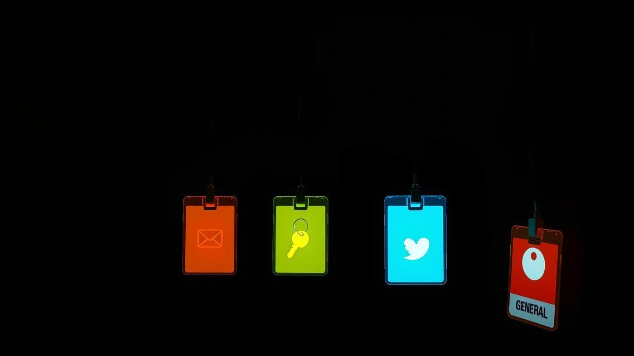 Personas are first-class identities, not service accounts