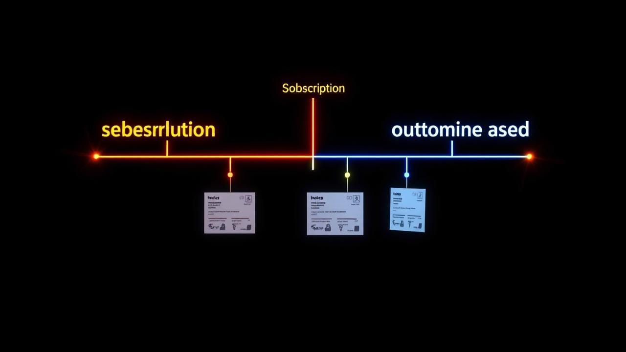 Pricing the service: subscription, per-resolution, outcome-based